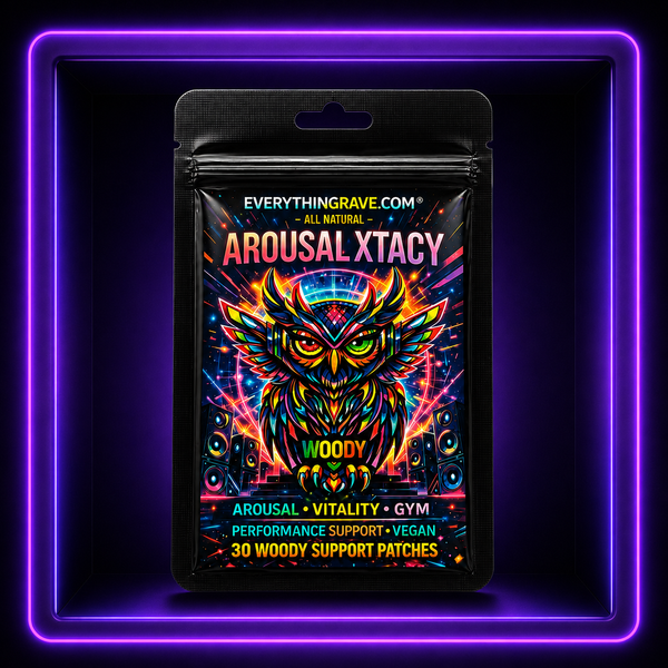 Arousal Xtacy · Blood Flow & Vitality Support Patch · 30 Pack