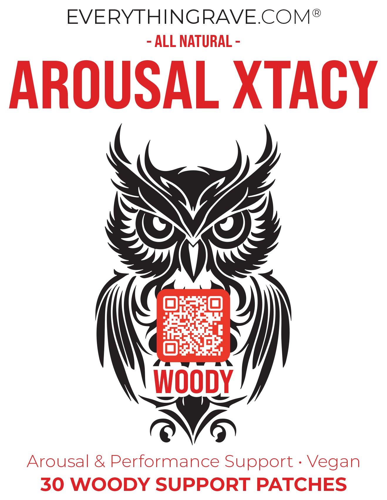 Arousal Xtacy natural supplement for energy, mood, and arousal support - wellness product for festivals and intimate experiences
