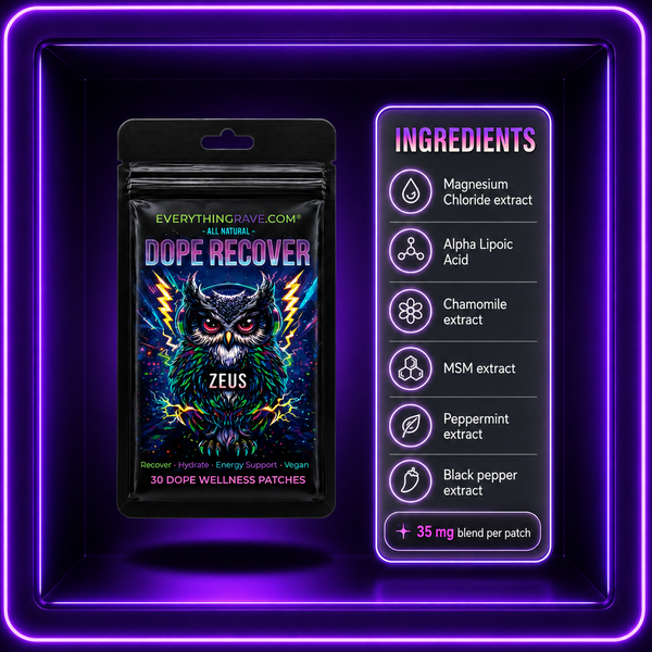 Dope Recover · Recovery Support Patch · 30 Pack