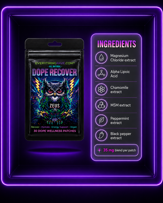 Dope Recover · Recovery Support Patch · 30 Pack