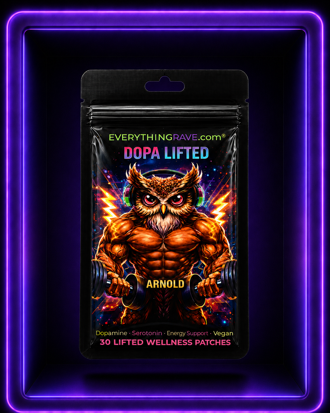 Dopa Lifted · Performance & Focus Support Patch · 30 Pack