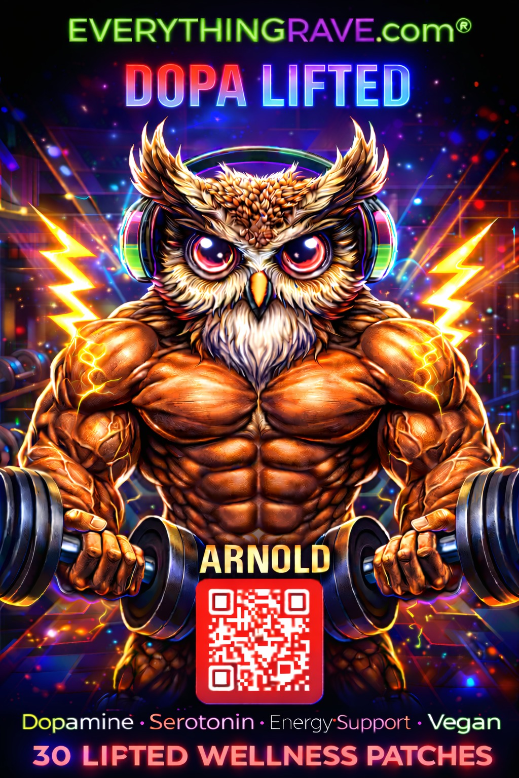 Dopa Lifted® — Gym Energy, Focus & Pre-Work out Support Patch Grand Opening Sale price