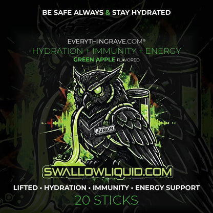 Swallow Liquid Green Apple - Hydration + Energy + Immunity