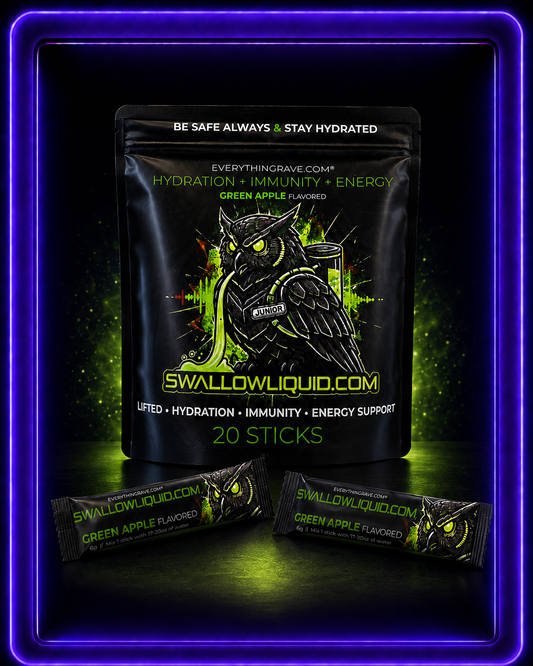 Swallow Liquid · Green Apple Hydration, Energy & Immunity Mix