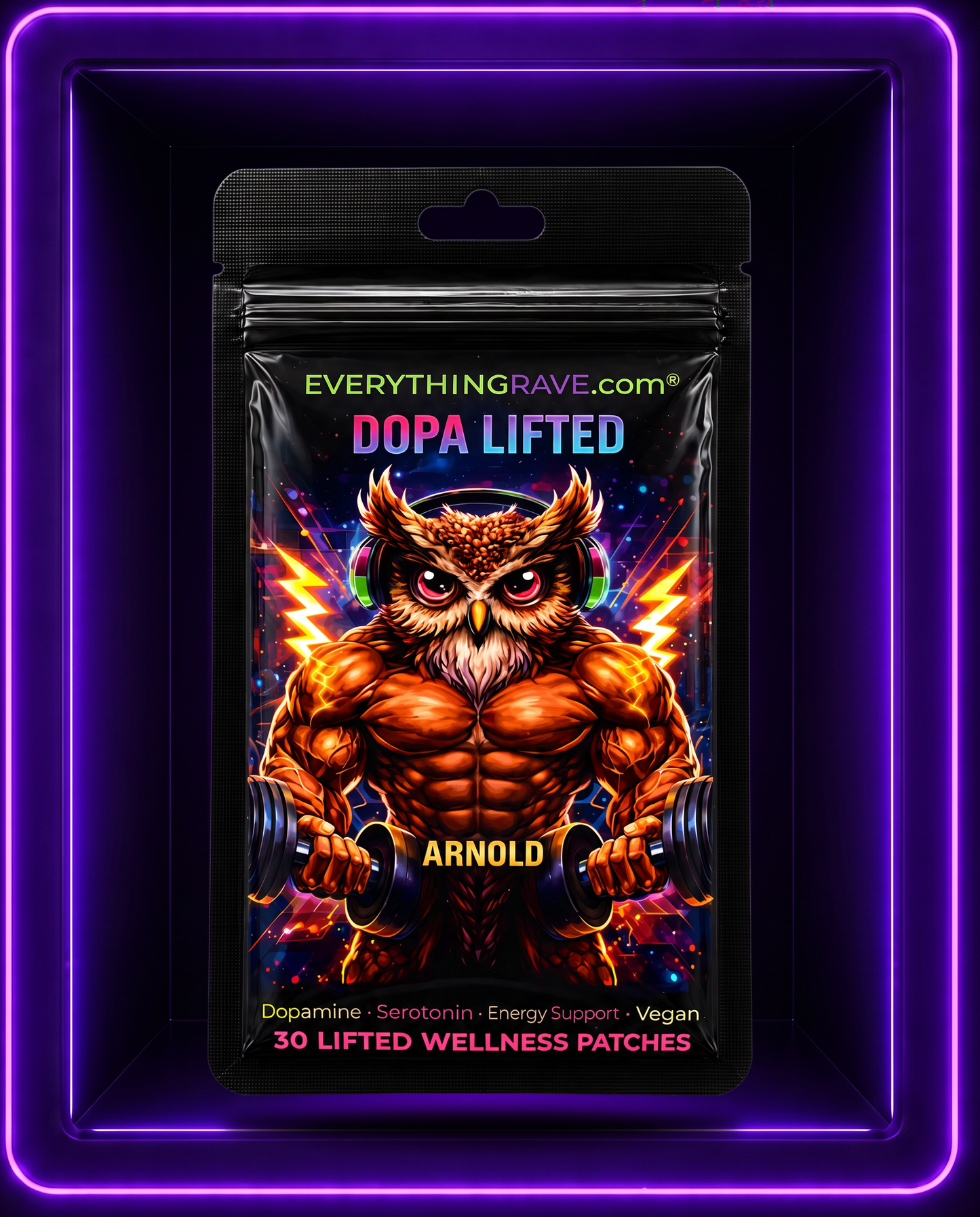 Dopa Lifted · Performance & Focus Support Patch · 30 Pack