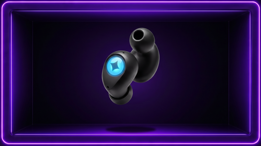 LUMENEARZ Aura HiFi Earplugs · 24dB LED Concert & Festival Ear Protection