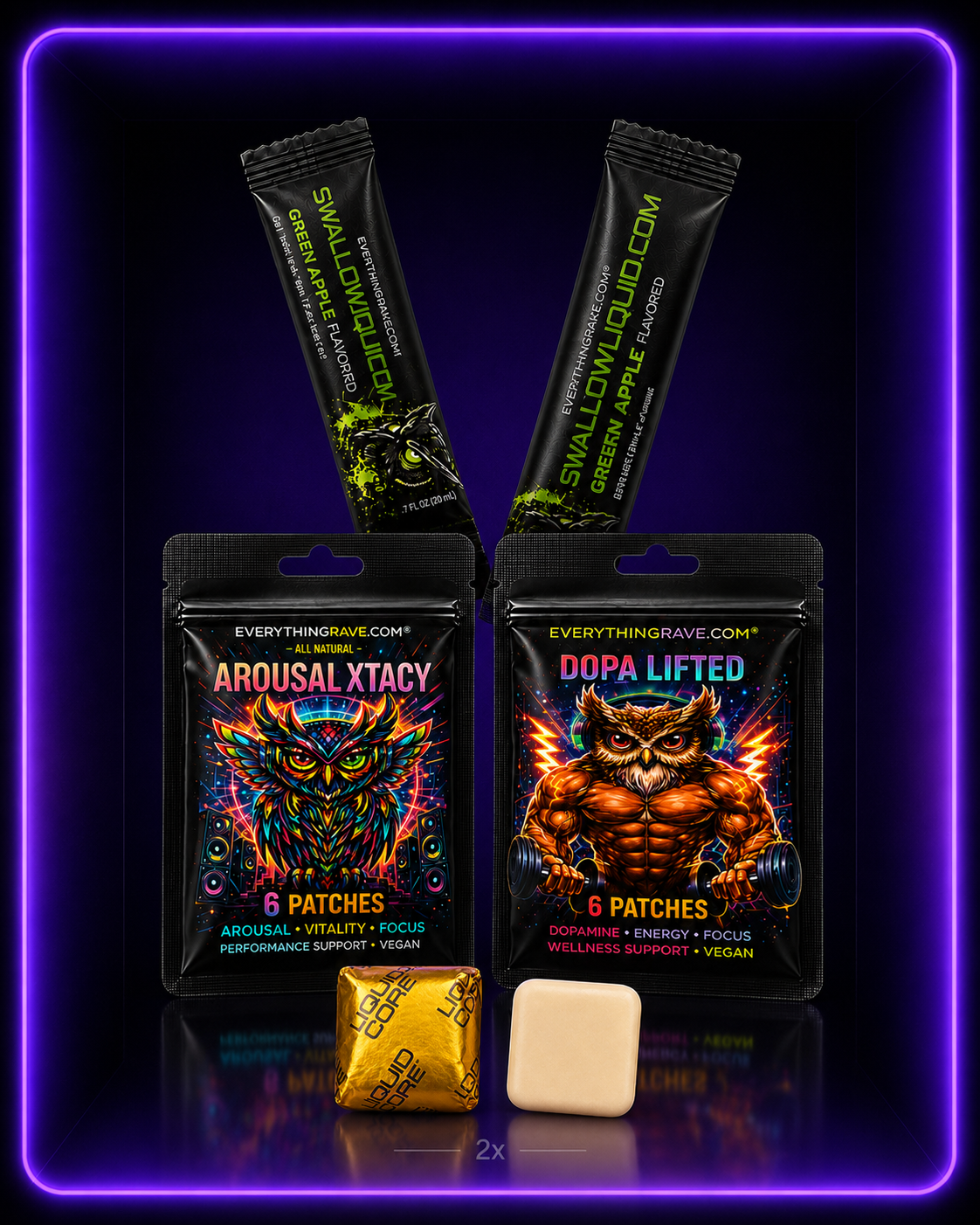 Rave Survival Kit Samples — Festival Patches, Gum & Hydration ...